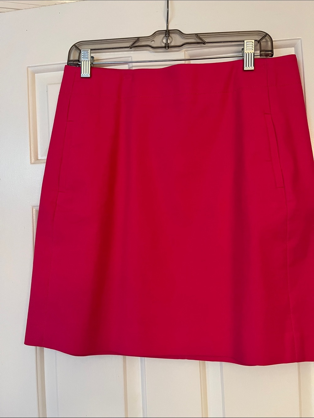 LOFT Bright Fuchsia Mini Skirt